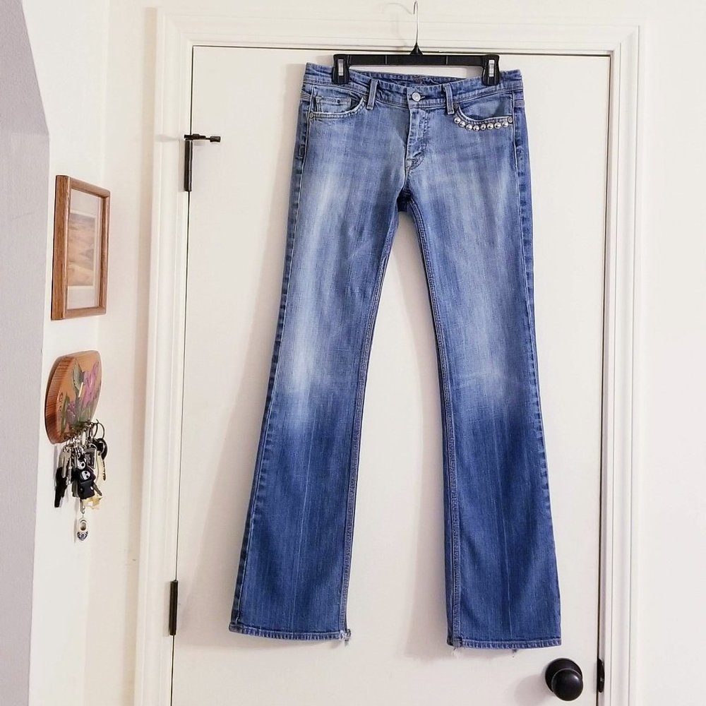 Unique pair of 7 For All Mankind Jeans